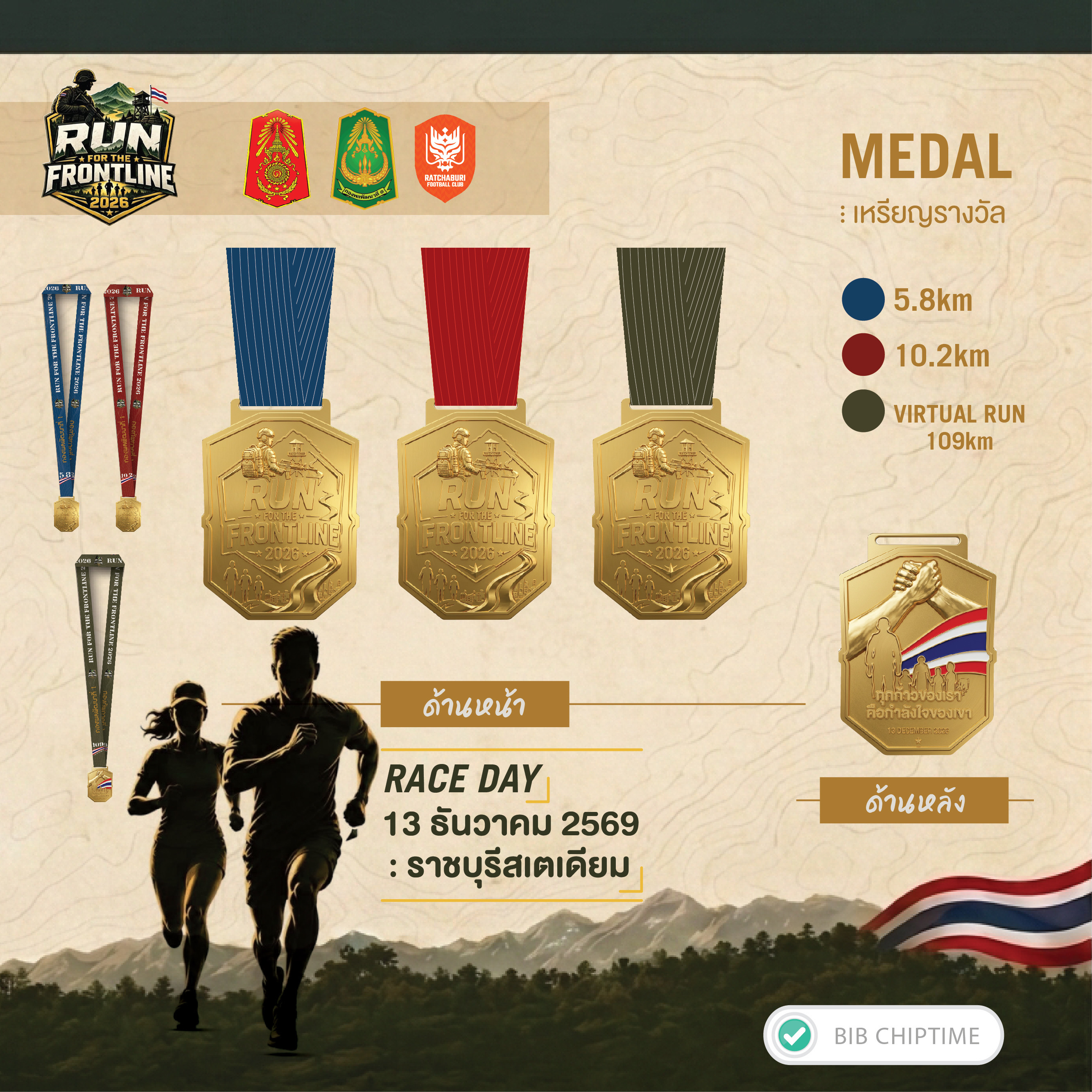 ภาพกิจกรรม Run For The Frontline 2026
